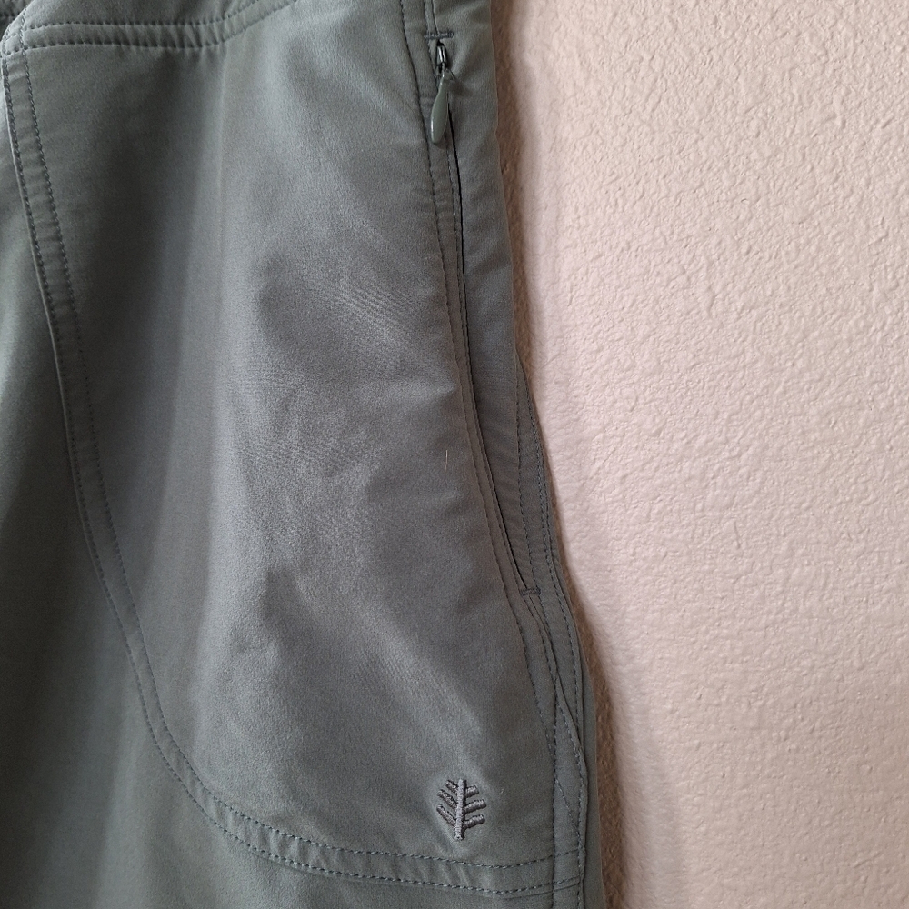 Coolibar Womens Skort Sage UPF 50+ Snap Closure Size XL - Picture 5 of 7